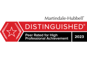 Martindale Hubbell - Distinguished 2023