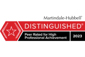Martindale Hubbell - Distinguished 2023